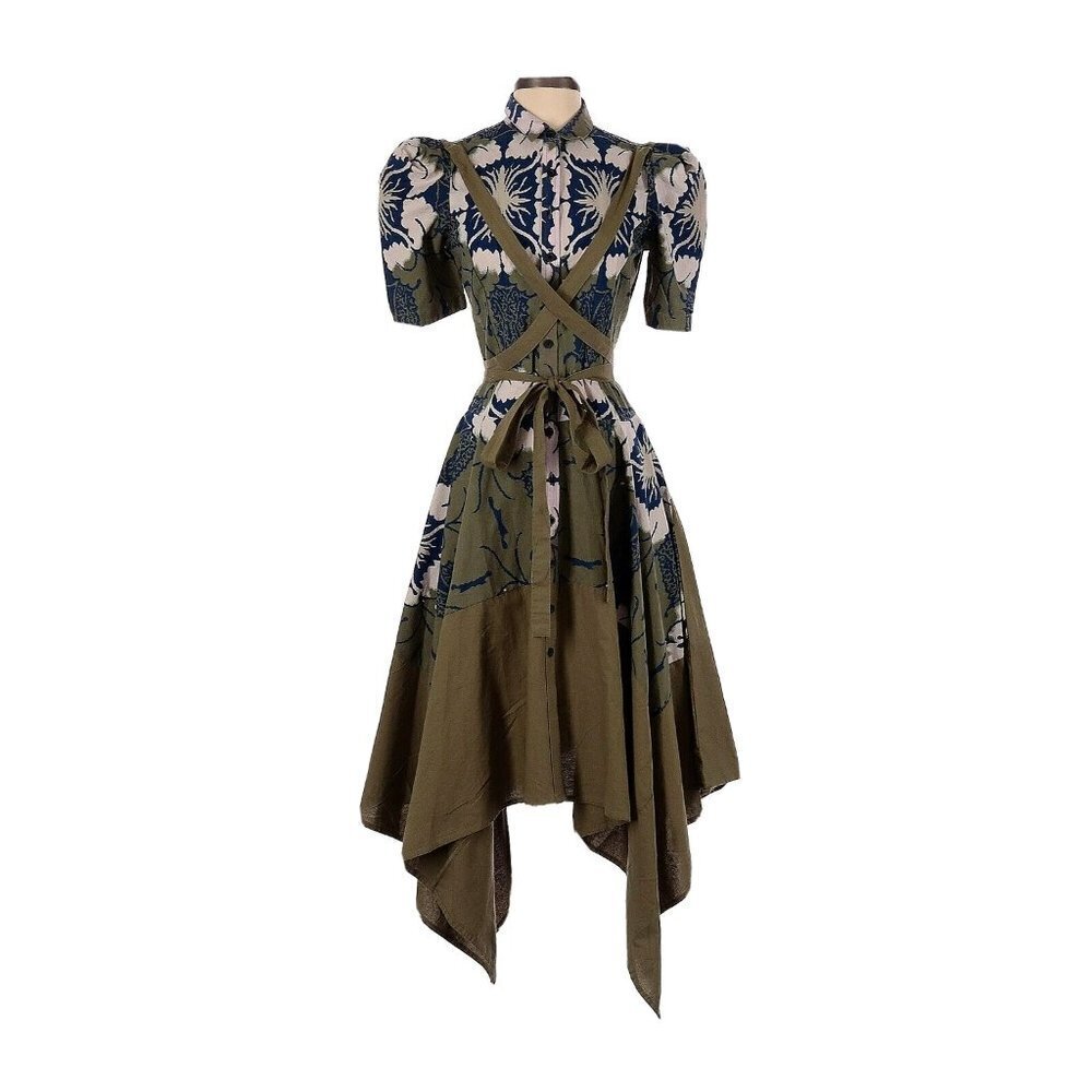 NWT Making the Cut Season 2 Episode 1 Winning Look Gary's Self-Tie Dress M